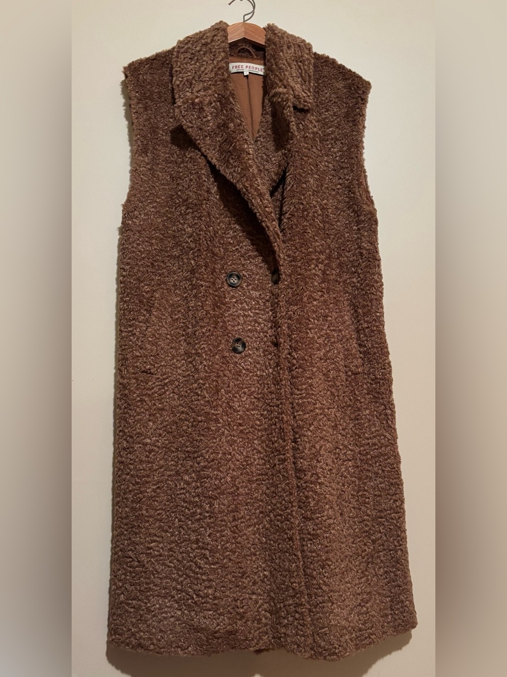 Free People Sherpa vest